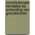 Constitutionele remedies bij schending van grondrechten