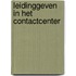 Leidinggeven in het contactcenter