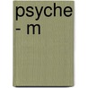 Psyche - M by Louis Couperus