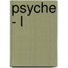 Psyche - L by Louis Couperus