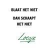 Blaat het niet dan schaapt het niet by Stichting Vrienden van Loesje