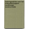 Toetsingsadvies over het milieueffectrapport Zandhonger Oosterschelde by Commissie voor de m.e.r.