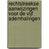 Rechtstreekse aanwijzingen voor de vijf ademhalingen