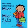 De eerste schooldag van Milan tweetalig Engelse editie by Kathleen Amant