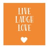 Live laugh love door Onbekend