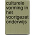Culturele vorming in het voortgezet onderwijs