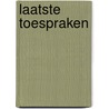 Laatste toespraken by Elias Aslaksen