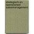 Strategisch en operationeel salesmanagement