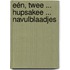 Eén, twee ... hupsakee ... navulblaadjes