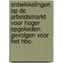 Ontwikkelingen op de arbeidsmarkt voor hoger opgeleiden: Gevolgen voor het HBO