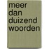 Meer dan duizend woorden
