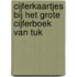 Cijferkaartjes bij het grote cijferboek van Tuk