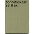 Bonnefooikaart set 6 ex.