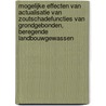 Mogelijke effecten van actualisatie van zoutschadefuncties van grondgebonden, beregende landbouwgewassen door P.J.T. van Bakel