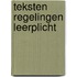 Teksten regelingen leerplicht