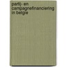 Partij- en campagnefinanciering in Belgie door J. Smulders