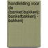 Handleiding voor de (banket)bakkerij: Banketbakkerij - Bakkerij