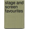 Stage and screen favourites door Onbekend