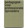 Pedagogiek voor professionele opvoeders door Hans Jan Kuipers