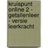 Kruispunt online 2 - Getallenleer - versie leerkracht