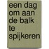 Een dag om aan de balk te spijkeren