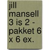 Jill Mansell 3 is 2 - Pakket 6 x 6 ex. door Jill Mansell