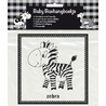Boxhangboekje zwart-wit zebra door Onbekend