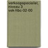 Verkoopspecialist, niveau 3 VEK-HBC-02-00