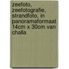 Zeefoto, zeefotografie, strandfoto, in panoramaformaat 14cm x 30cm van Challa door Berend-Jan Challa