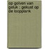 Op golven van geluk ; Gekust op de loopplank