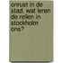 Onrust in de stad. Wat leren de rellen in Stockholm ons?
