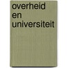 Overheid en universiteit door G.C.M. Willems