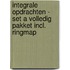 Integrale opdrachten - Set A volledig pakket incl. ringmap