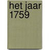 Het jaar 1759 door Paul Frentrop