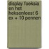 Display Foeksia en het heksenfeest 6 ex + 10 pennen