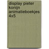 Display Pieter Konijn animatieboekjes 4x5 door Beatrix Potter