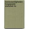 Basisvaardigheden toegepaste statistiek HO by Hans van Buuren