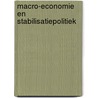 Macro-economie en stabilisatiepolitiek door G.E. Hebbink