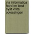 Via Informatica hard en best syst Vista oplossingen