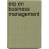 ERP en business management door J.P.M. van der Hoeven