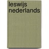 Leswijs nederlands door Onbekend