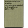 Energiecooperaties: ambities, handelingsperspectief en interactie met gemeenten by Hans Elzenga