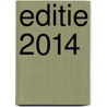Editie 2014 door Pascal Roskam