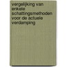 Vergelijking van enkele schattingsmethoden voor de actuele verdamping door Onbekend