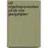 Vijf orgelimprovisaties uit de vier jaargetijden