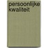 Persoonlijke kwaliteit