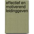 Effectief en motiverend leidinggeven