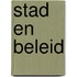 Stad en beleid