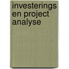 Investerings en project analyse by P. de Keijzer