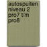 Autospuiten Niveau 2 PRO7 t/m PRO8